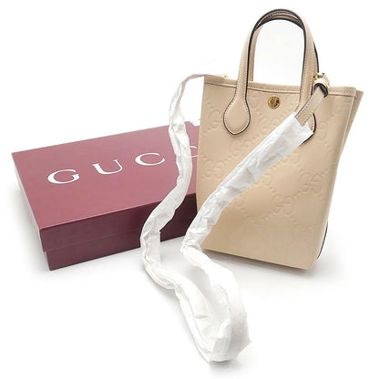 Gucci GG Super Mini Shoulder Bag Beige — view 9
