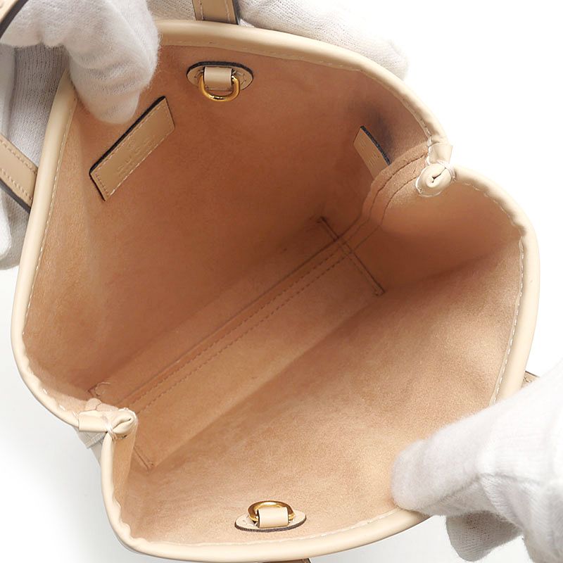 Gucci GG Super Mini Shoulder Bag Beige — view 6