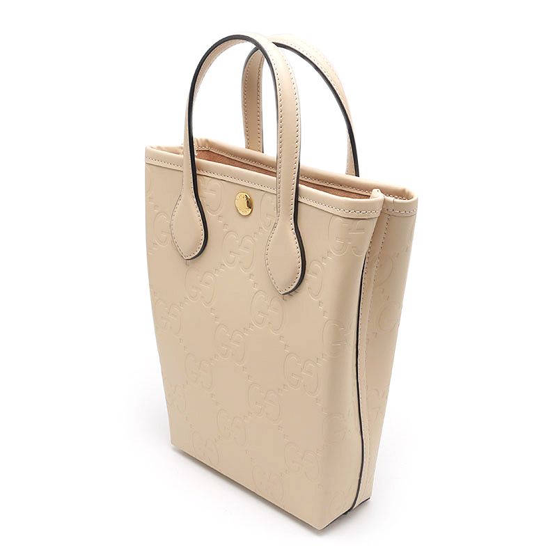 Gucci GG Super Mini Shoulder Bag Beige — view 2