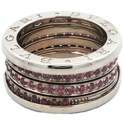 Bvlgari Band Tourmaline Ring 18k White Gold — view 5