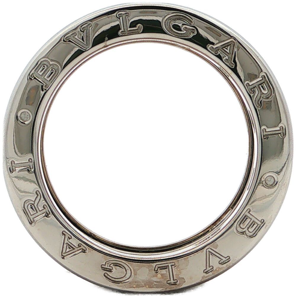 Bvlgari Band Tourmaline Ring 18k White Gold — view 3