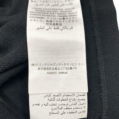 Gucci Top Polo Shirt Short Sleeve Cotton Black — view 8