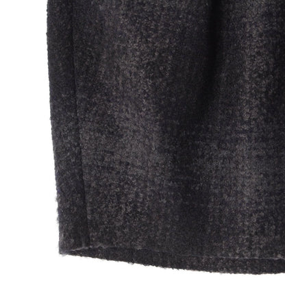 Prada Wool Nylon Belted Skirt Gray 38 — view 5