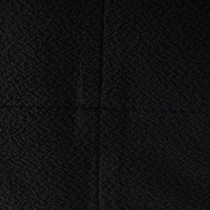 Chanel Cotton Silk CC Logo Coco Button Cropped Tailored Jacket Top Black 36 — view 8