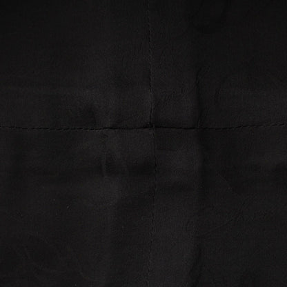 Chanel Cotton Silk CC Logo Coco Button Cropped Tailored Jacket Top Black 36 — view 9
