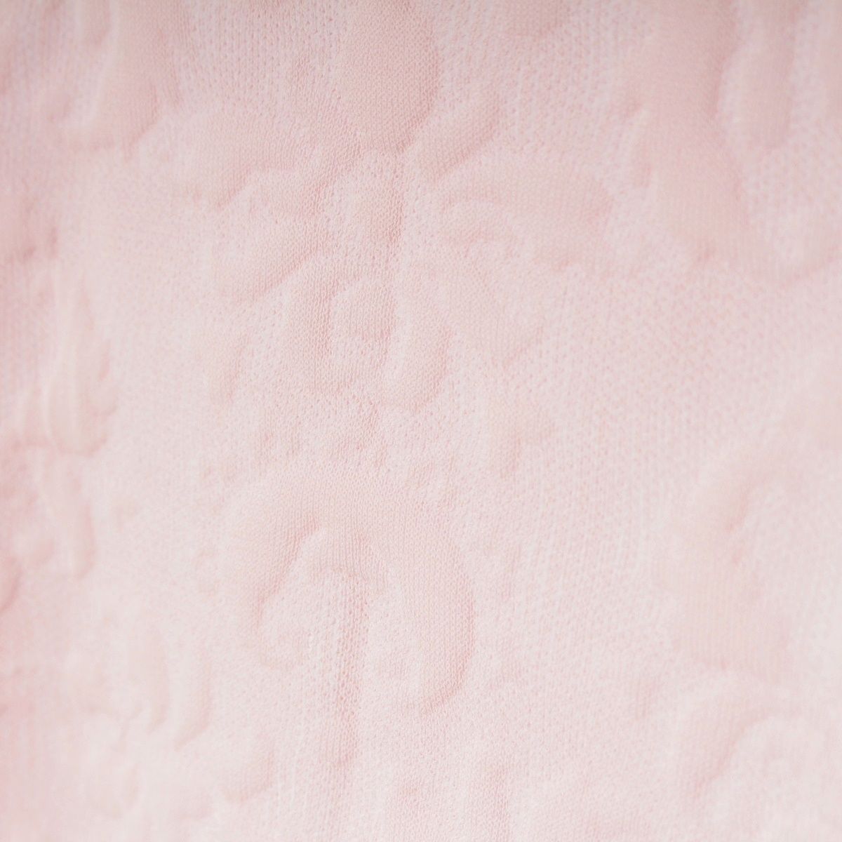 Chanel CC Logo Flower Jacquard Knit Dress Pink 36 — view 9