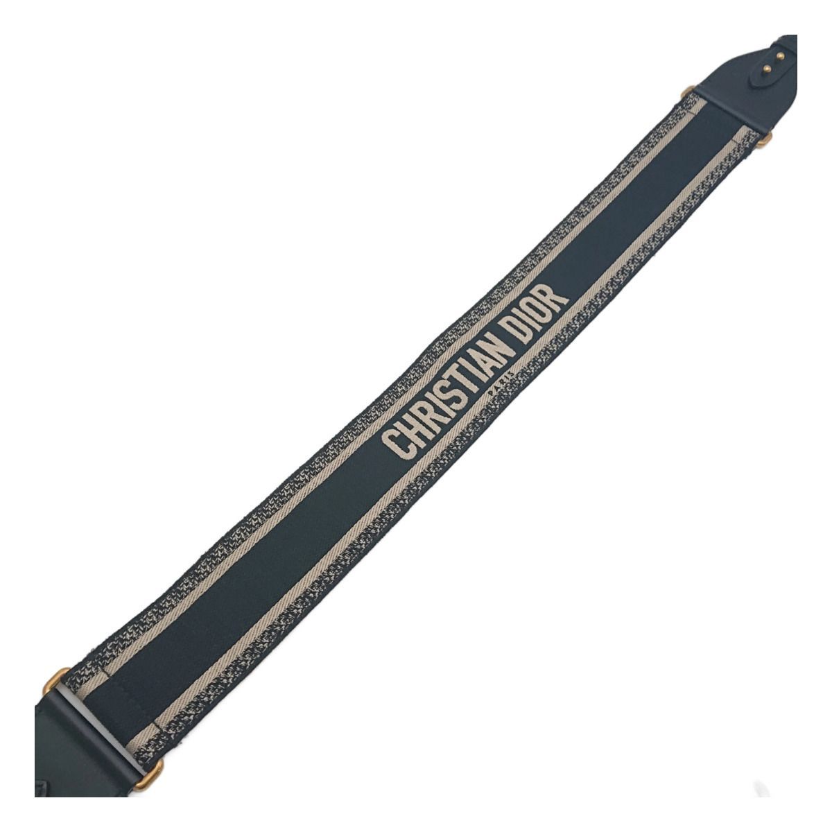 Dior Shoulder Strap Black Beige Embroidery — view 3