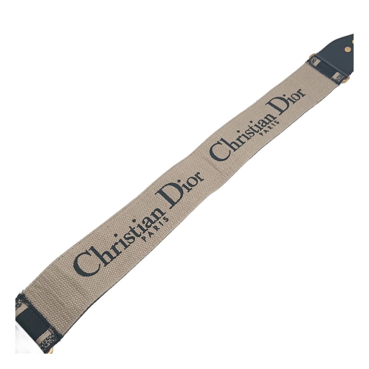 Dior Shoulder Strap Black Beige Embroidery — view 5