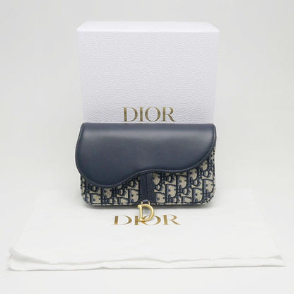 Dior Saddle Chain Pouch Oblique — view 9