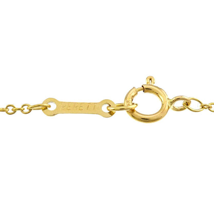 Tiffany & Co Open Heart Width 22 mm Necklace 40 cm 18k YG Yellow Gold — view 6