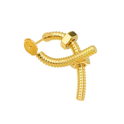 Cartier Ecrou de Earrings for Ear 18k YG 750 Single Pierced — view 4