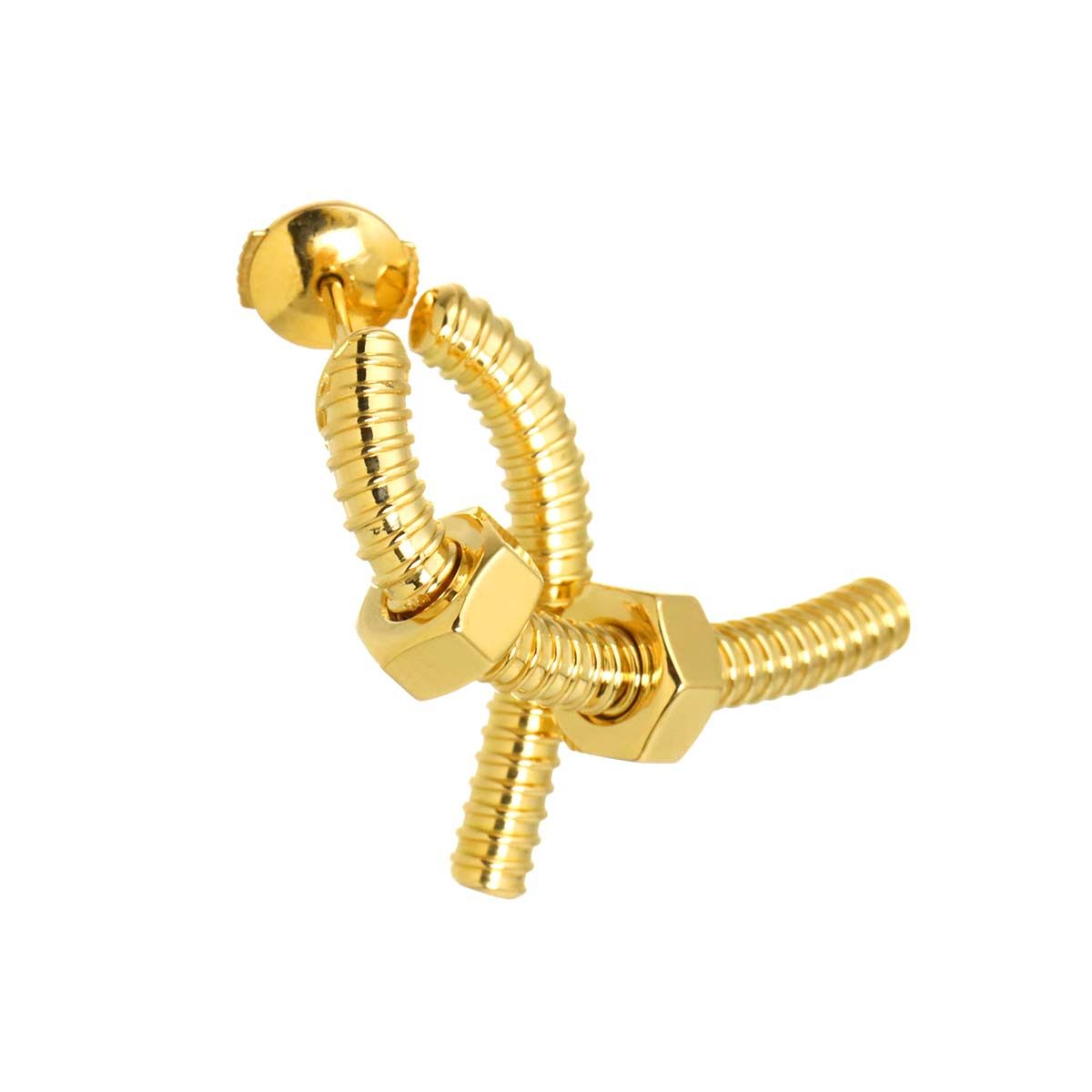 Cartier Ecrou de Earrings for Ear 18k YG 750 Single Pierced — view 3
