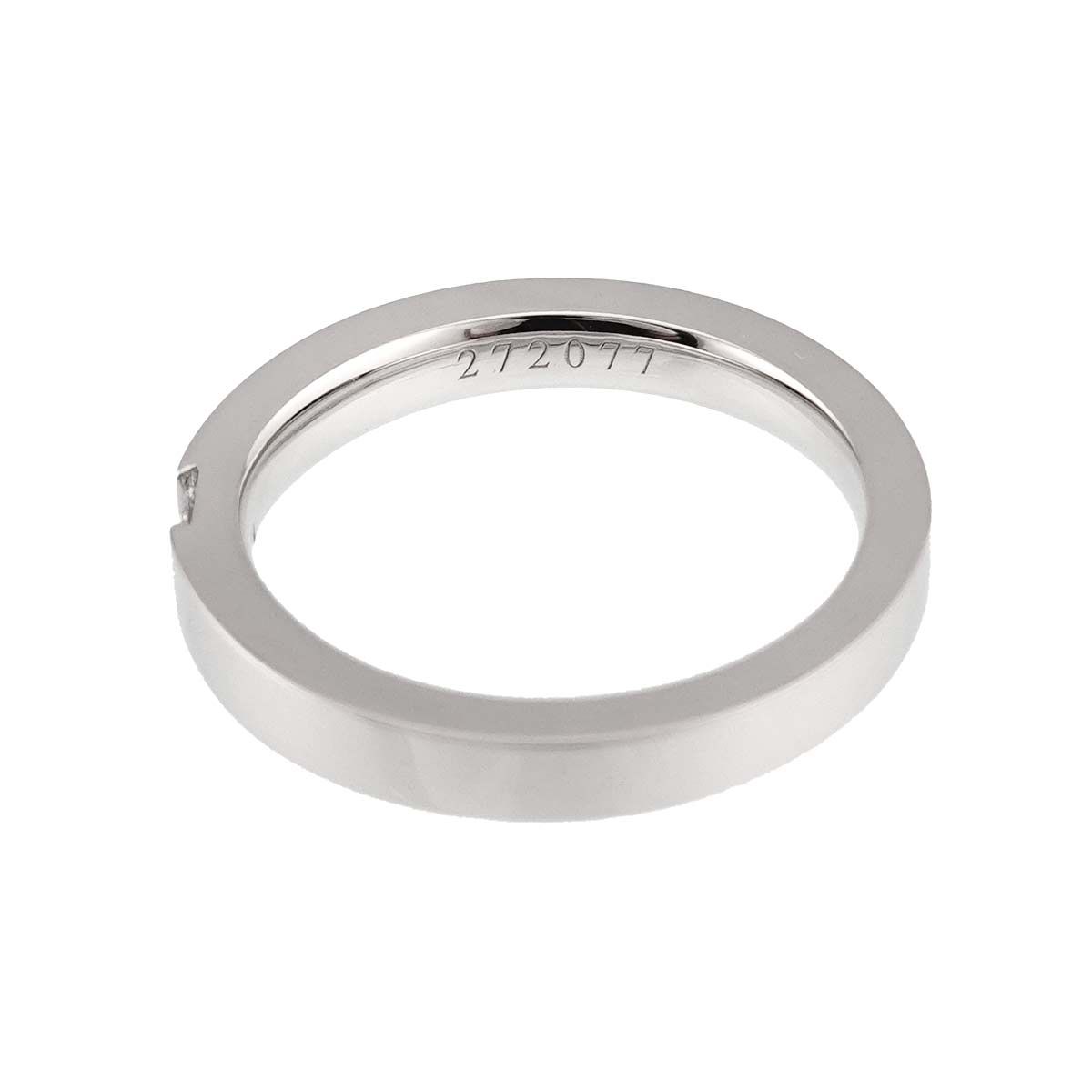 Harry Winston Princess Cut Ring Diamond Pt Platinum — view 4
