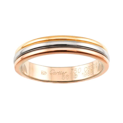 Cartier Vendome 56 Ring 18k YG WG PG Suri Gold 750 — view 2