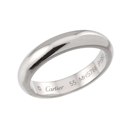 Cartier Classic 55 Ring Width mm Pt Platinum Certificate — view 5
