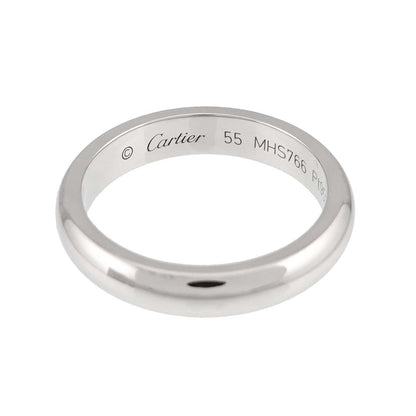 Cartier Classic 55 Ring Width mm Pt Platinum Certificate — view 3