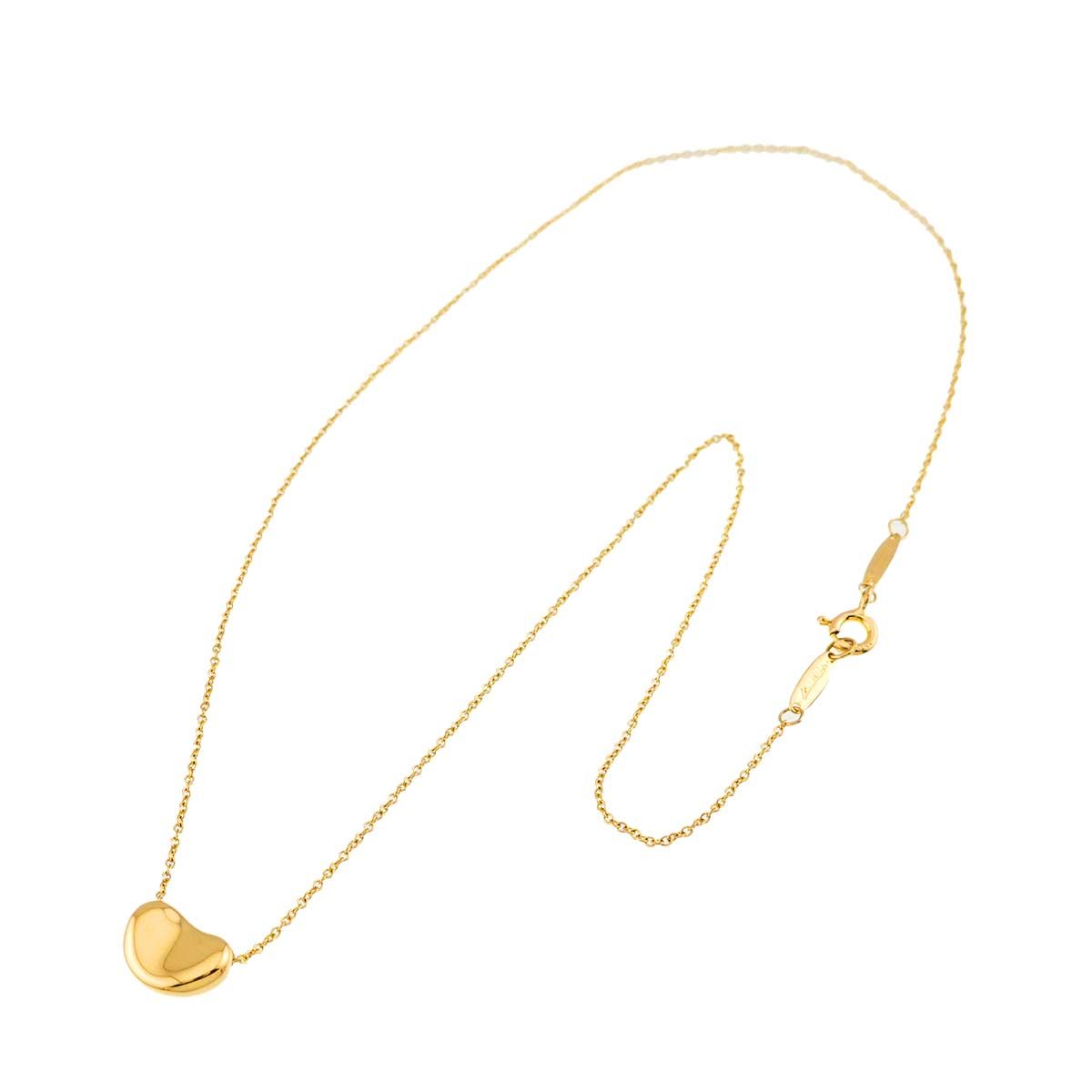 Tiffany & Co Bean Necklace 40 cm 18k YG Yellow Gold — view 2