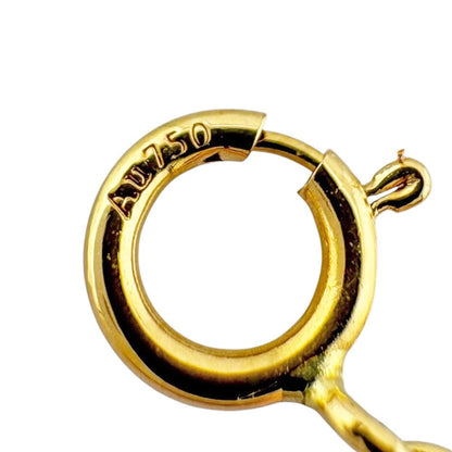 Tiffany & Co T Circle Pendant 18k Gold Carnelian — view 5