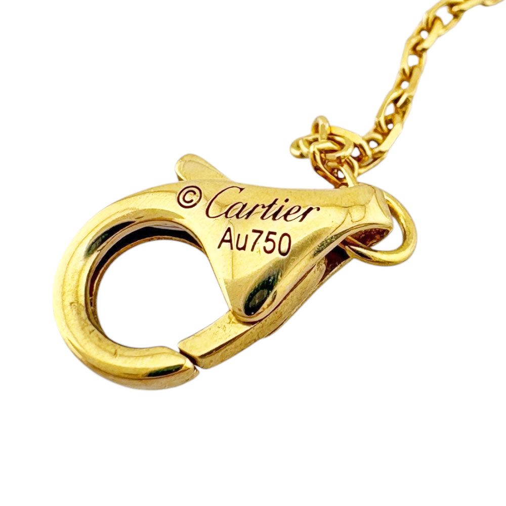 Cartier Amulet Necklace 18k Gold Mother of Pearl — view 5