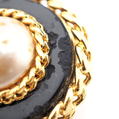 Chanel Faux Pearl 26 Earrings Gold — view 6
