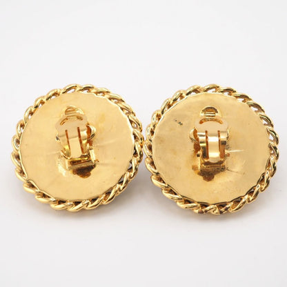 Chanel Faux Pearl 26 Earrings Gold — view 3
