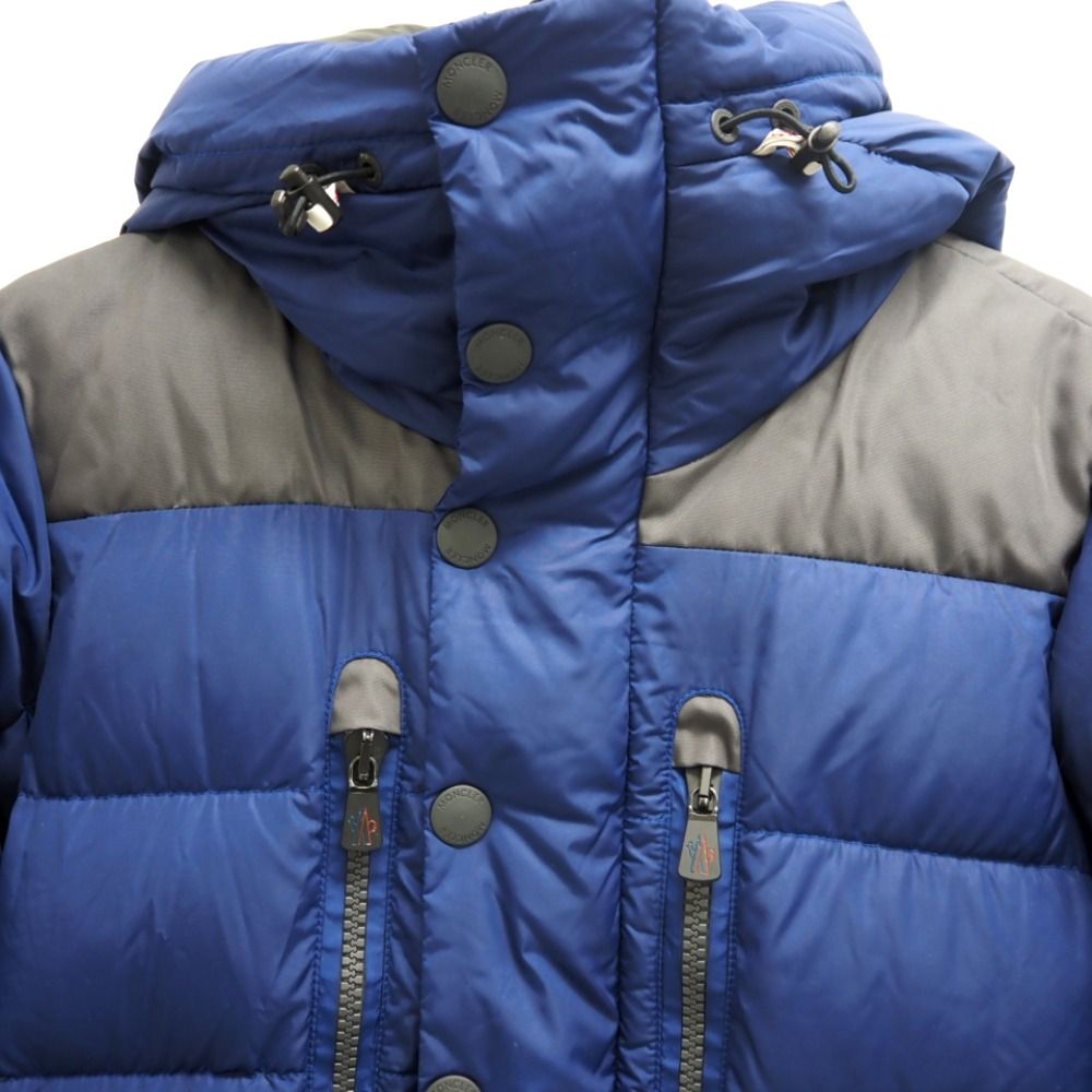 Moncler Rodenberg Polyester Down Jacket Navy — view 3