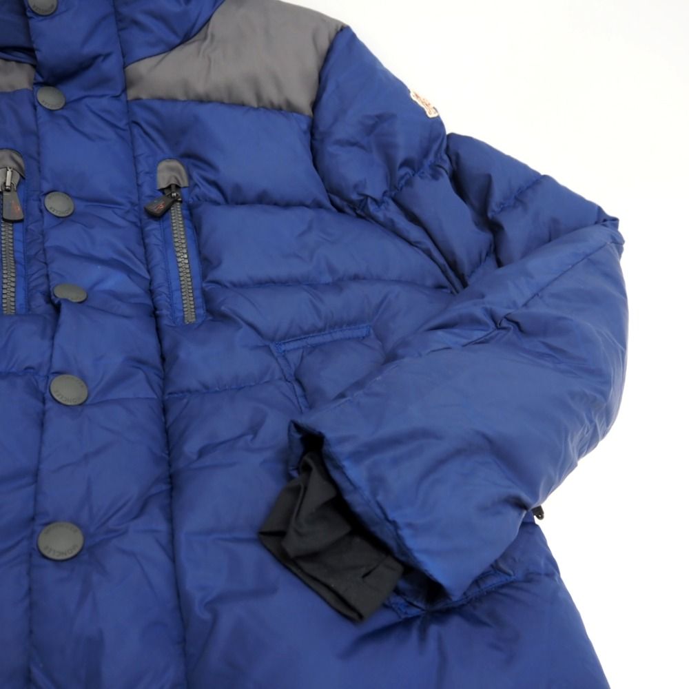 Moncler Rodenberg Polyester Down Jacket Navy — view 4