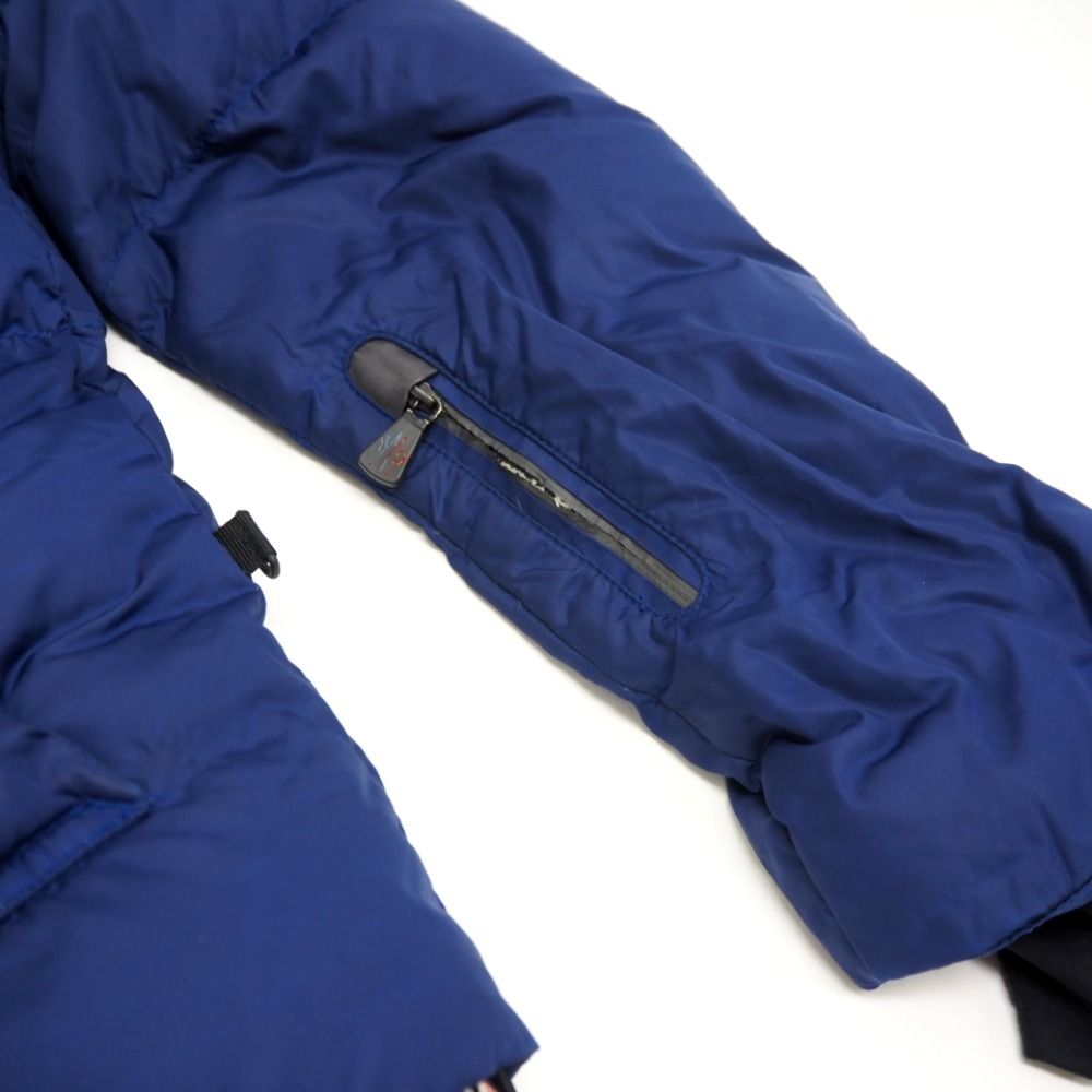 Moncler Rodenberg Polyester Down Jacket Navy — view 5