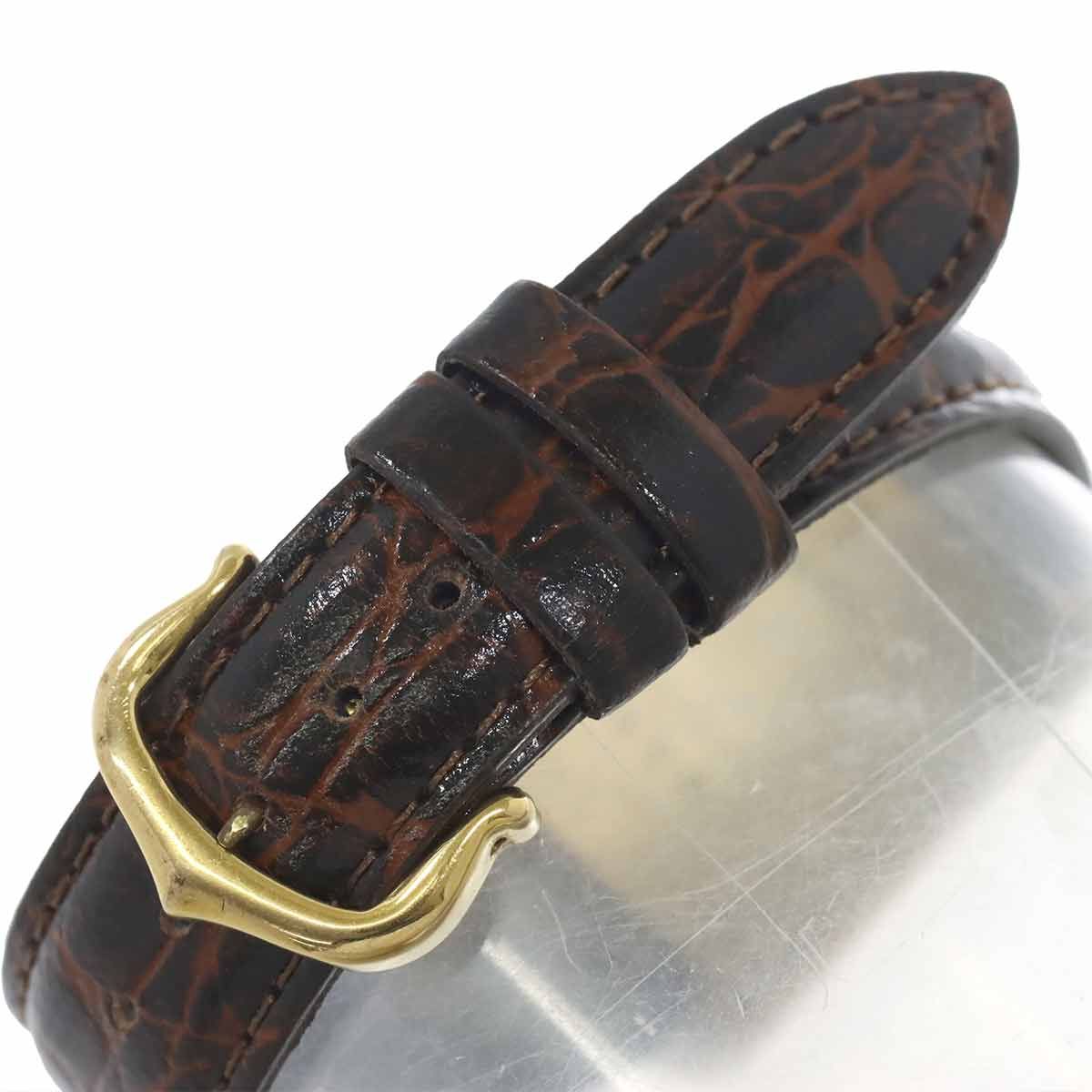 Cartier Must Tank Vermeil XL Watch White Quartz — view 6