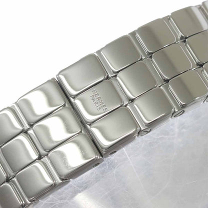 Hermes Watch Mini Hh1 110 Diamond White Shell Quartz — view 6