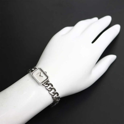 Chanel Premiere Diamond Bezel Watch White Shell Quartz — view 4
