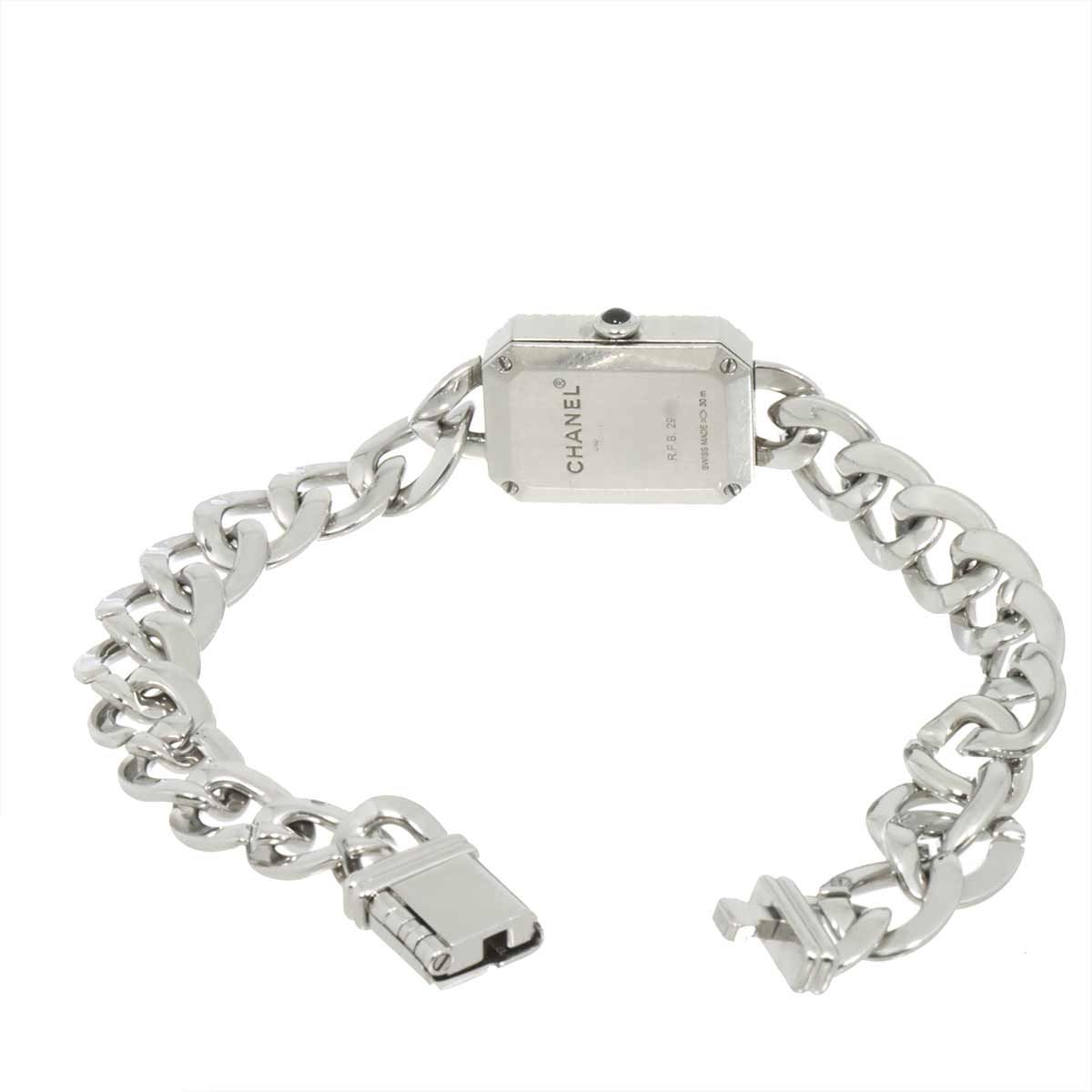 Chanel Premiere Diamond Bezel Watch White Shell Quartz — view 5