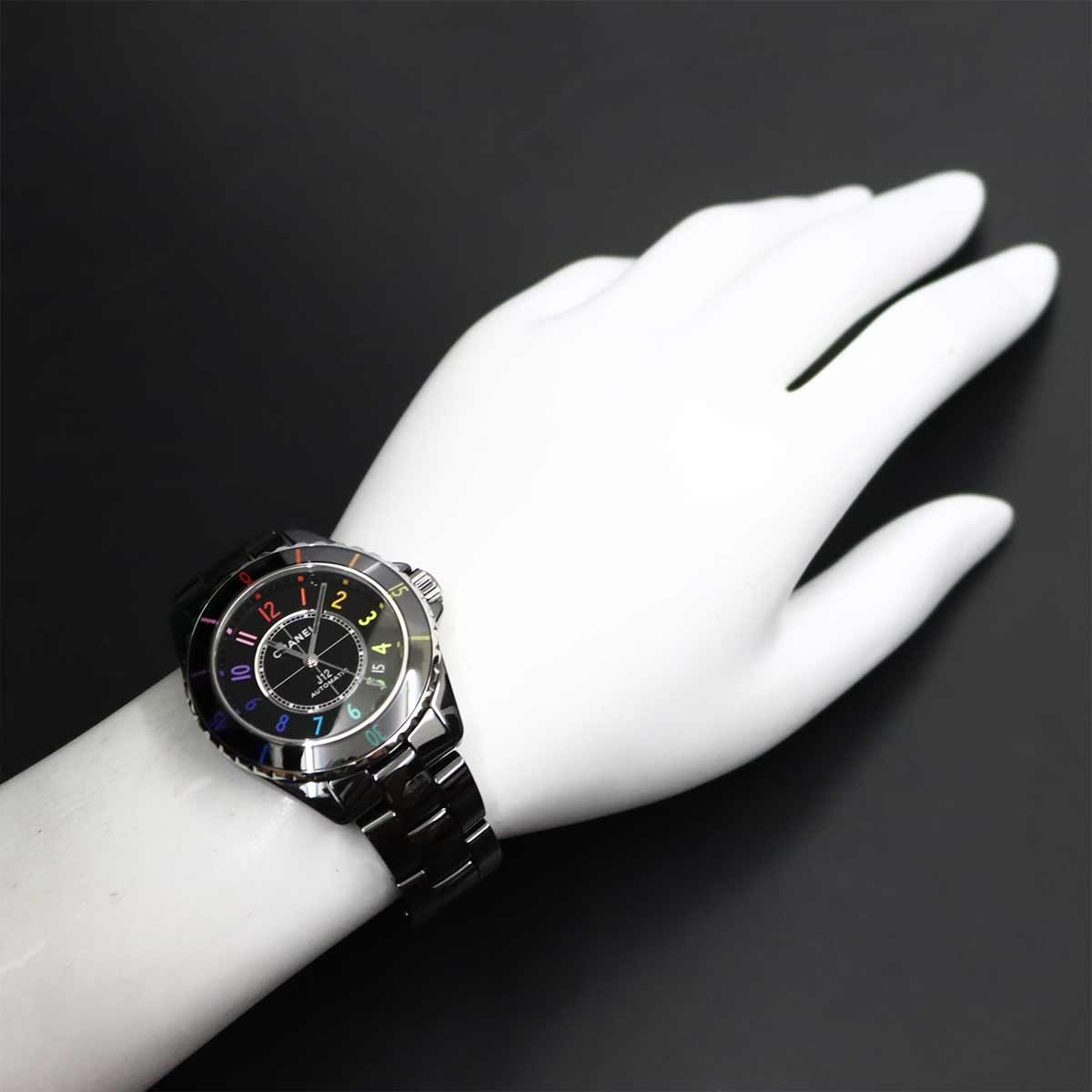 Chanel Electro 38 World Limited Pieces Watch Date Black Ceramic Automatic — view 4