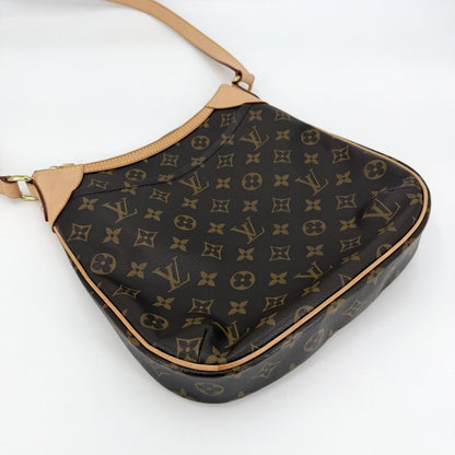 Louis Vuitton Shoulder Bag Odeon PM Crossbody PM Monogram Canvas Brown Gold — view 3