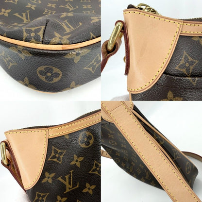 Louis Vuitton Shoulder Bag Odeon PM Crossbody PM Monogram Canvas Brown Gold — view 7