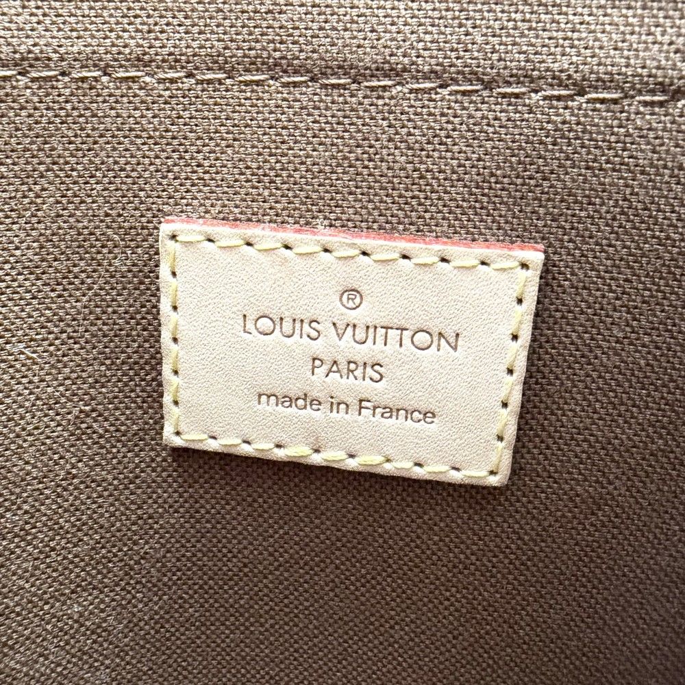 Louis Vuitton Shoulder Bag Odeon PM Crossbody PM Monogram Canvas Brown Gold — view 5