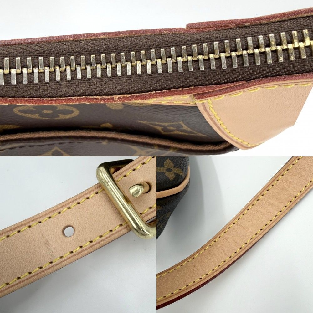 Louis Vuitton Shoulder Bag Odeon PM Crossbody PM Monogram Canvas Brown Gold — view 6