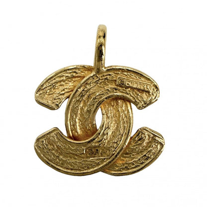 Chanel Pendant Quilted CC Logo Gold Plated — view 2