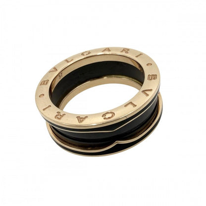 Bvlgari Ring 18k Gold PG 57 Ceramic Black
