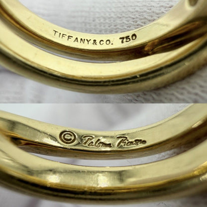 Tiffany & Co Ring Paloma Picasso Cross 18k YG Gold Diamond — view 4