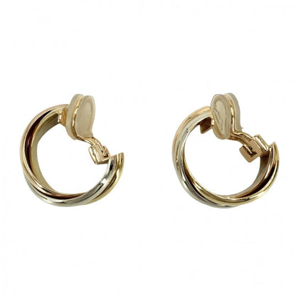 Cartier Earrings Trinity 18k YG PG WG Gold — view 2