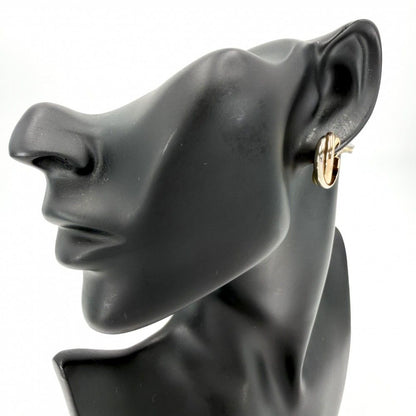 Cartier Earrings Trinity 18k YG PG WG Gold — view 3
