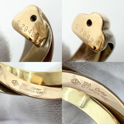 Cartier Earrings Trinity 18k YG PG WG Gold — view 5