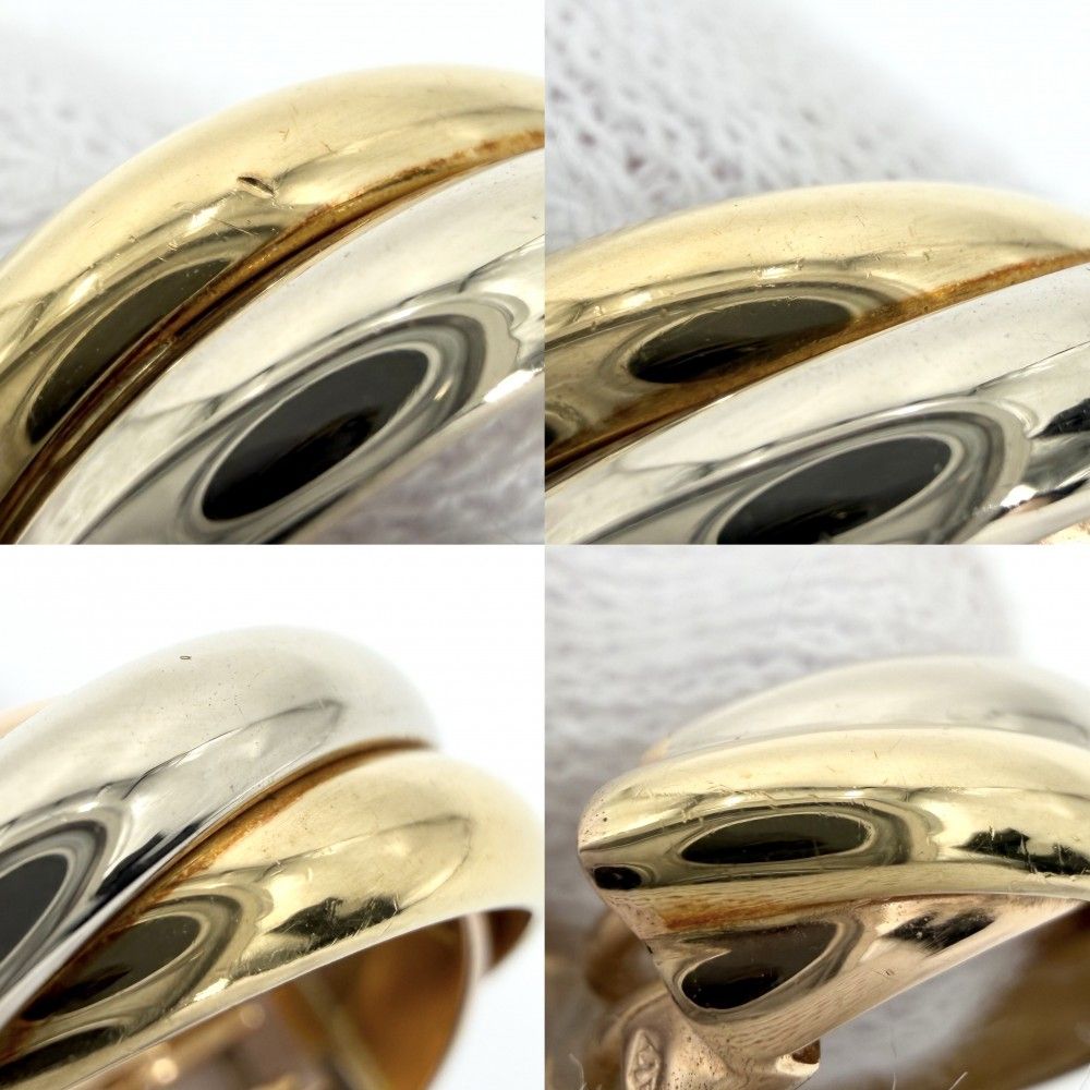 Cartier Earrings Trinity 18k YG PG WG Gold — view 6