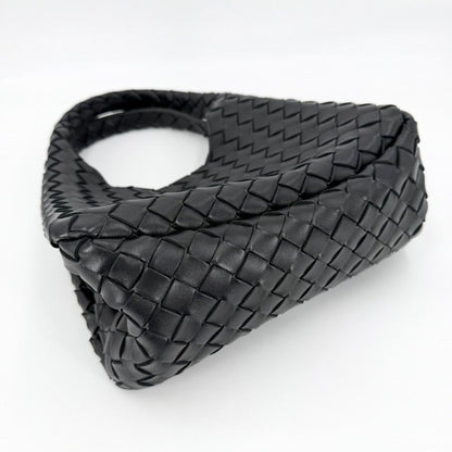 Bottega Veneta Tote Intrecciato Small Campana Handbag Leather Black — view 3