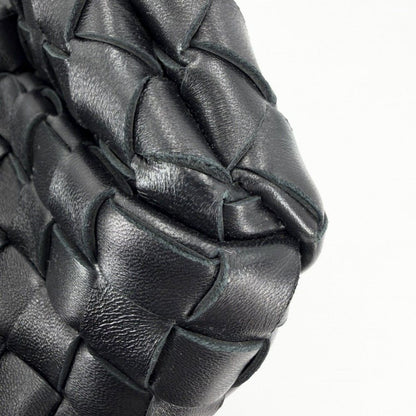Bottega Veneta Tote Intrecciato Small Campana Handbag Leather Black — view 9