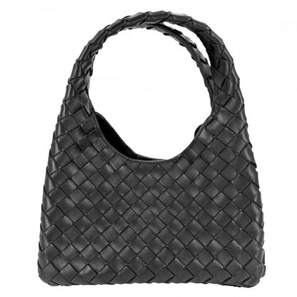 Bottega Veneta Tote Intrecciato Small Campana Handbag Leather Black — view 2