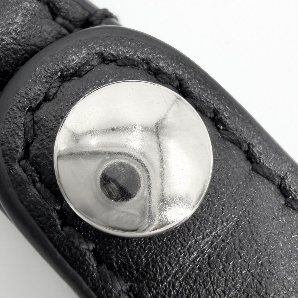 Gucci Clutch GG Embossed Second Leather Black Silver — view 8