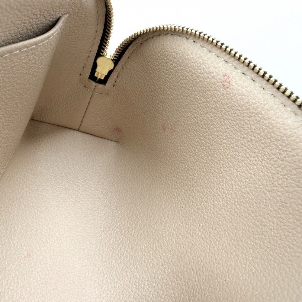Louis Vuitton Pouch Monogram Pochette Cosmetic PM Makeup Case Brown Gold — view 9