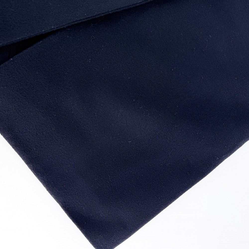 Celine Gilet Long Vest 36 Navy Wool — view 6